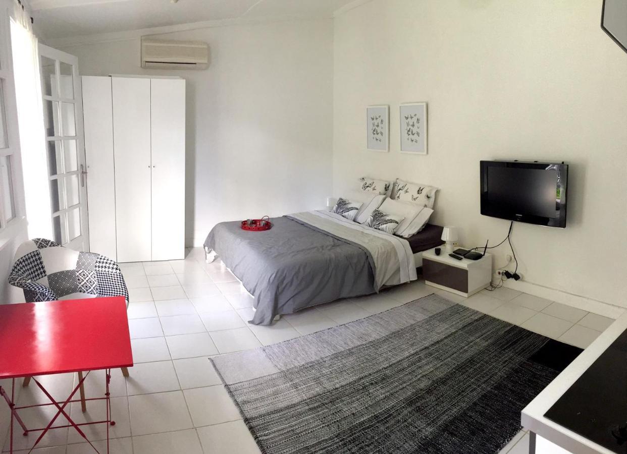 Studio Charmant Au Coeur De Boucan Canot 30 M² Avec Jardin Prive Saint-Paul Eksteriør billede